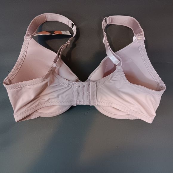 Rene Rofe' Rugby Tan  Lightly Padded Bra w/Underwire & Comfort Straps, Size 36D - Picture 3 of 6